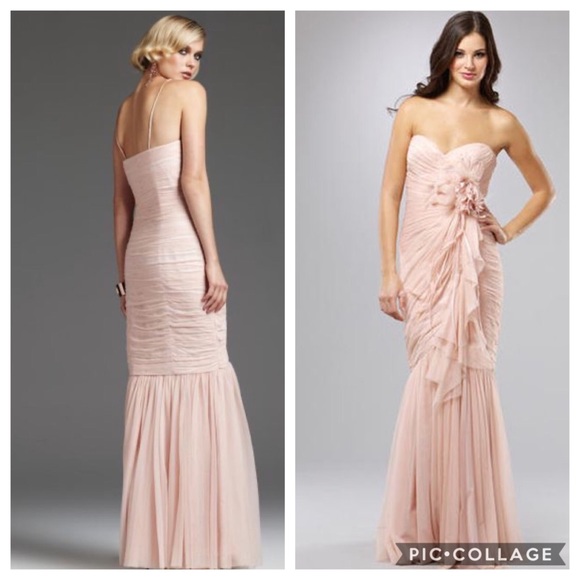 Mignon Dresses & Skirts - MIGNON strapless or with strap Powder pink long evening gown